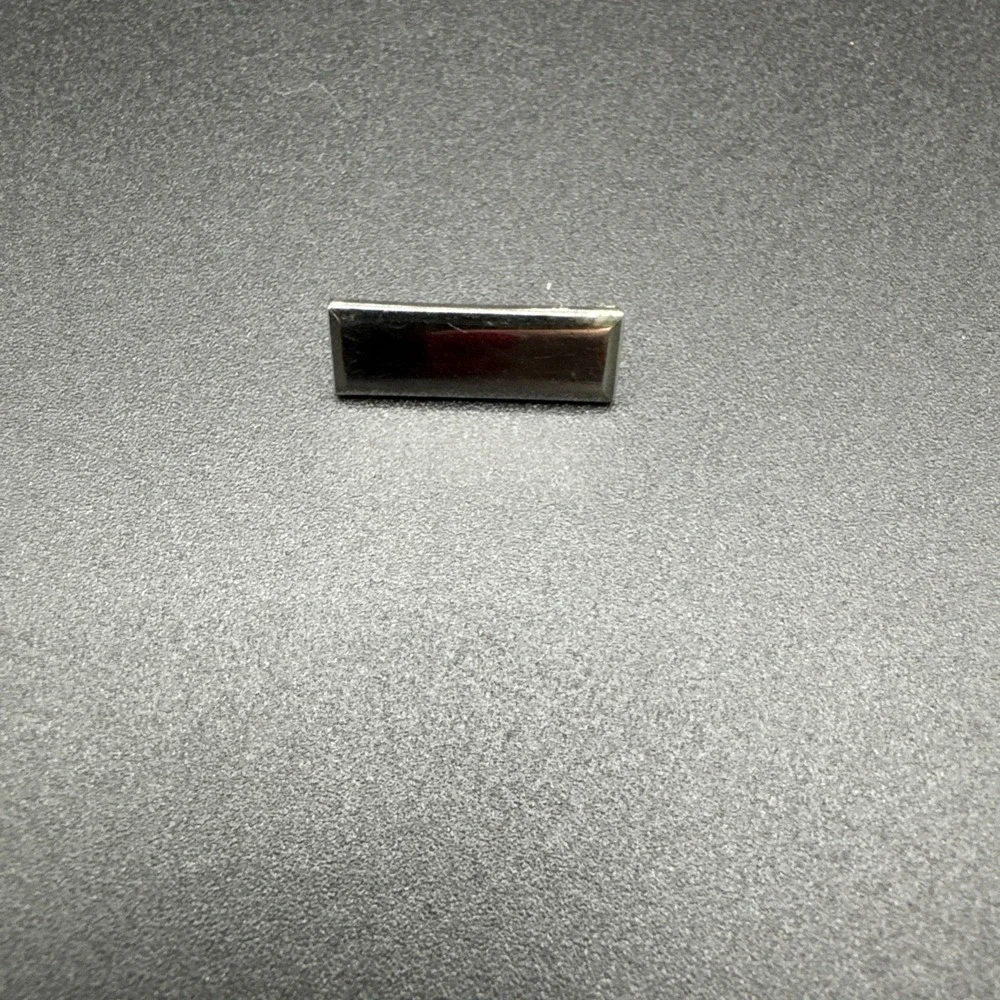 Vintage Silver Filled US‎ Military Bar Pin